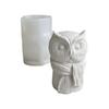 Soap Molds Candle Moulds Small Owl Shaped Silicone Crafts Mould Silicone Material Perfect Gift for  Hand-Making Lover