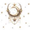 Multicolor Eid Mubarak Wall Stickers Star Moon Lantern Castle Ramadan Kareem Decals Eid Al-fitr Accessories Mural Bedroom