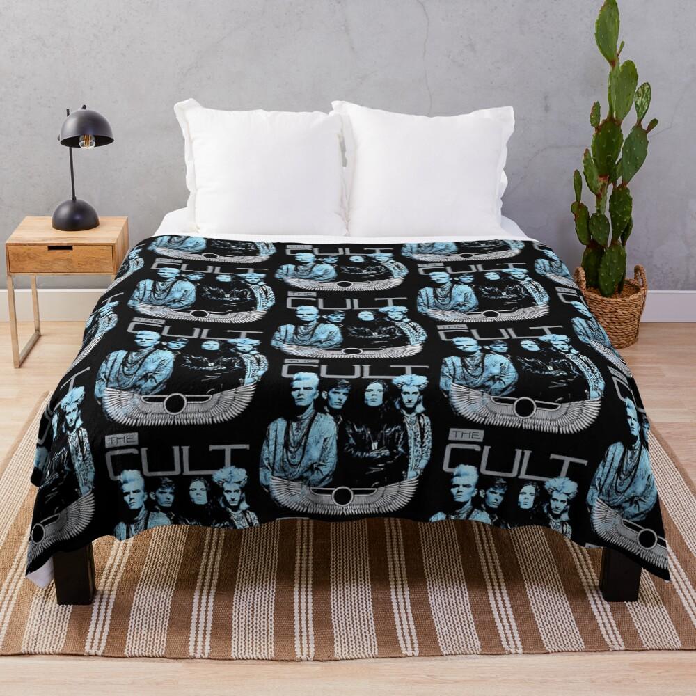 The Cult Throw Blanket