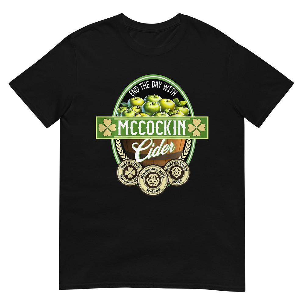 Смешная футболка MCCOCKIN Cider на День святого Патрика S