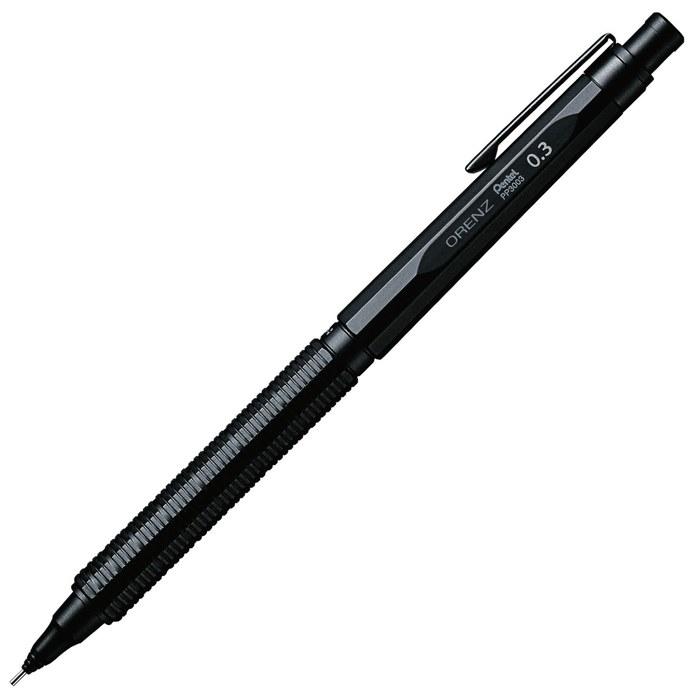 Pentel Sharpen Pencil Orenznero 0.3mm PP3003-A Black