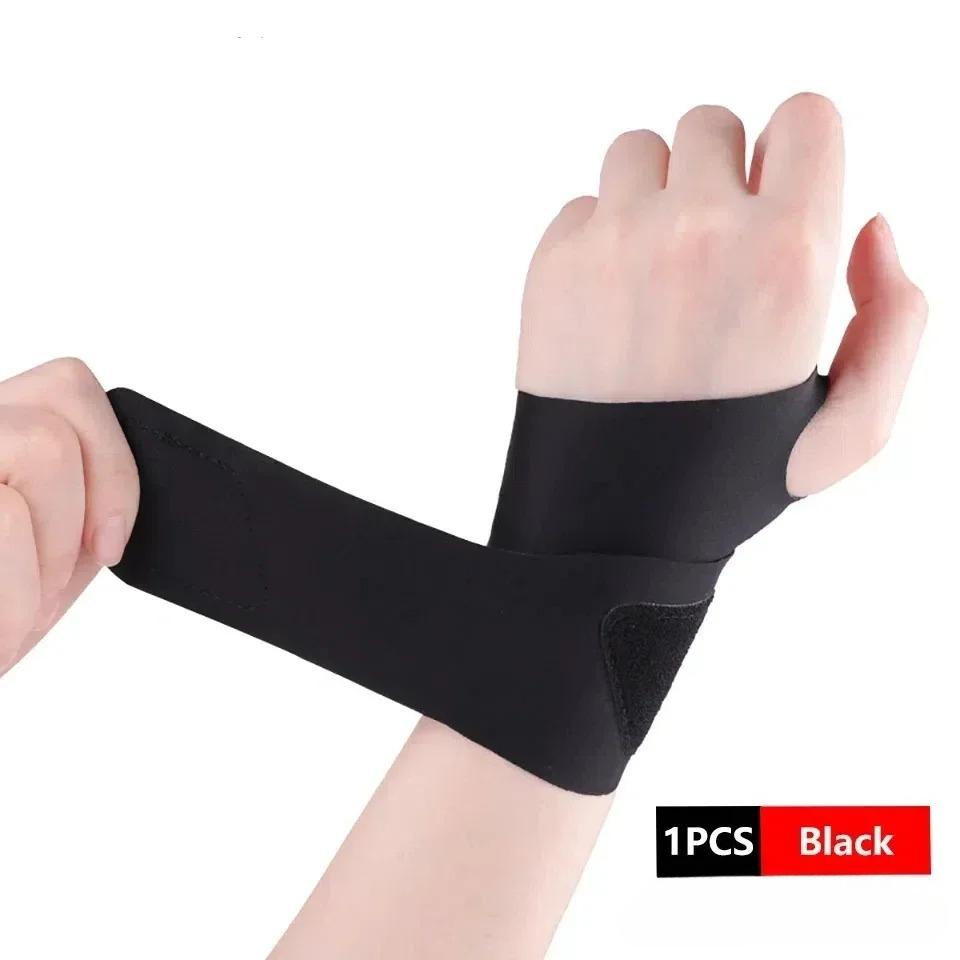 1 Stück Ultra dünne und atmungsaktive feste Spandex-Handgelenkbandage Fitness Sport-Wrap Druckschutz für Handgelenkverstauchung Sehnenscheide