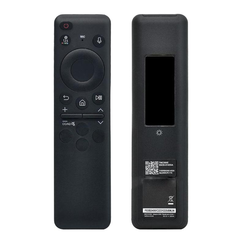 Solar Powered TV Remote Replacement Featuring Voice For ON55S90CAFXZA,ON55A95CAFXZA,ON65S90CAEXZA,ON650S95CAFXZA