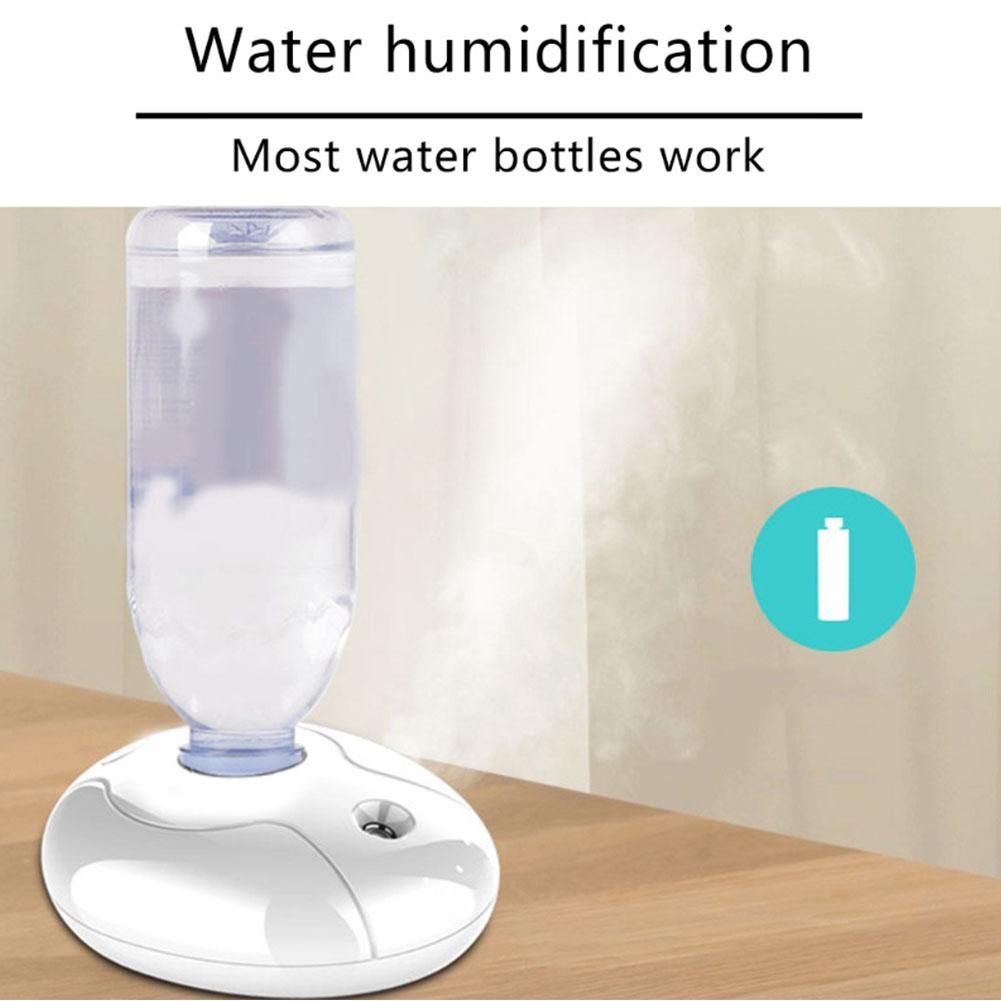 Mini Wasserflaschen-Luftbefeuchter 3-stufig Kreativer USB Mini Smart Luftbefeuchter für Büro Wasserbefeuchter M3T4