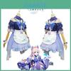 Genshin Impact Sangonomiya Kokomi Meisje Cosplay Kostuum Voor Rollenspel En Halloween