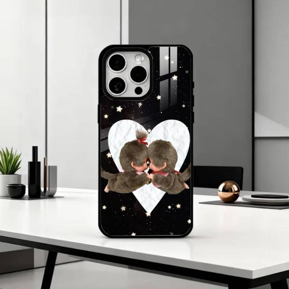 

Plush Doll M-Monchhichis Phone Case For iPhone17,16,15,14,13,12,11 Plus,Pro Max Magnetic For Magsafe Wireless Charging iPhone12mini