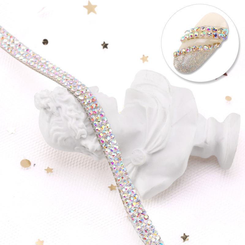 [Clearance, No Return Or Exchange] Nail Art Chain Drill Three-Dimensional Nail Decoration Can Be Cut Arbitrarily