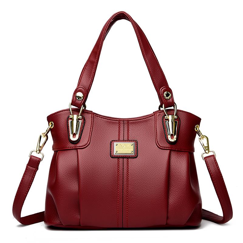 High Quality Leather Casual Crossbody Shoulder Bags for Women 2024 New Luxury Purses And Handbags Women Bags Designer Totes Sac
