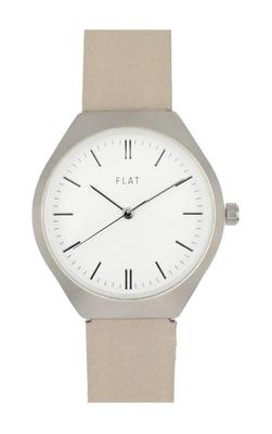 FLAT Matte Case Watch MOC Beige [Follow] E01321S-1 Women's