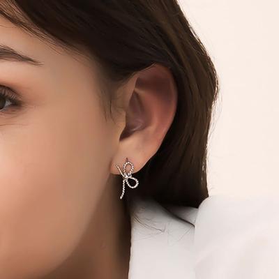 WESTISLAND Romantic Ribbon One-Touch Earrings_WI5141420