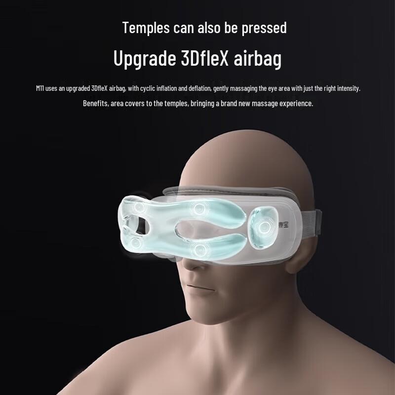 Yolanda Smart Eye Massager with Heat and Bluetooth CN plug (adapter included)