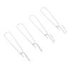 20PCS Paper Pattern Hook Galvanized Steel 2.5x185mm Pattern Making Paper Storage Hanging Hook