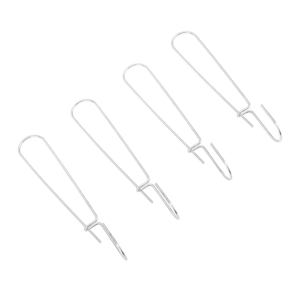 20PCS Paper Pattern Hook Galvanized Steel 2.5x185mm Pattern Making Paper Storage Hanging Hook