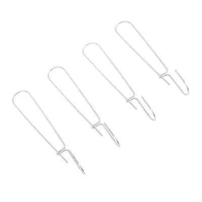 20 STÜCKE Papiermusterhaken Verzinkter Stahl 2,5x185mm Mustererstellung Papieraufbewahrung Hängehaken
