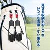 Athvcht Golf Glove Set of Glove hanger attaches to golf Prevents glove deformation and Hanger, 2. bag. drying. Unisex.