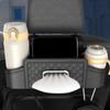 Universal Car Backseat Storage Box Multifunctional Auto Backseat Tissue Holder  Drink Cup