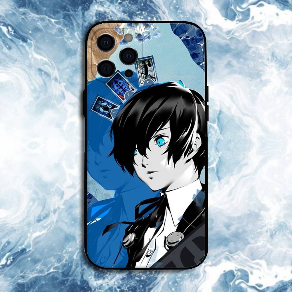 

Cool Game P-Persona 3R-Reload Phone Case For iPhone17,16,15,14,13,12,11 Plus,Pro Max, Soft Silicone Black Cover iPhone15promax