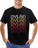 Vintage DylanGift Name Retro Wordmark Pattern Style Music Men Women T Shirt Boys Whites