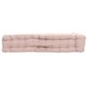 Plain Floor Cushion 50 X 50 Cm Panama Old Pink