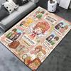 Cardcaptor Sakura Teppich für Wohnzimmer Schlafzimmer Zuhause Sofa Dekoration Kinder Spielen Rutschfeste Bodenmatte