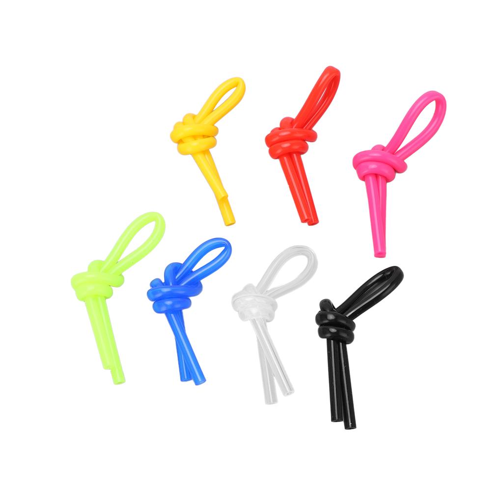 7Pcs Tennis Racket Vibration Dampener Knot Excellent Elasticity Tennis Racquet Silicone Knot