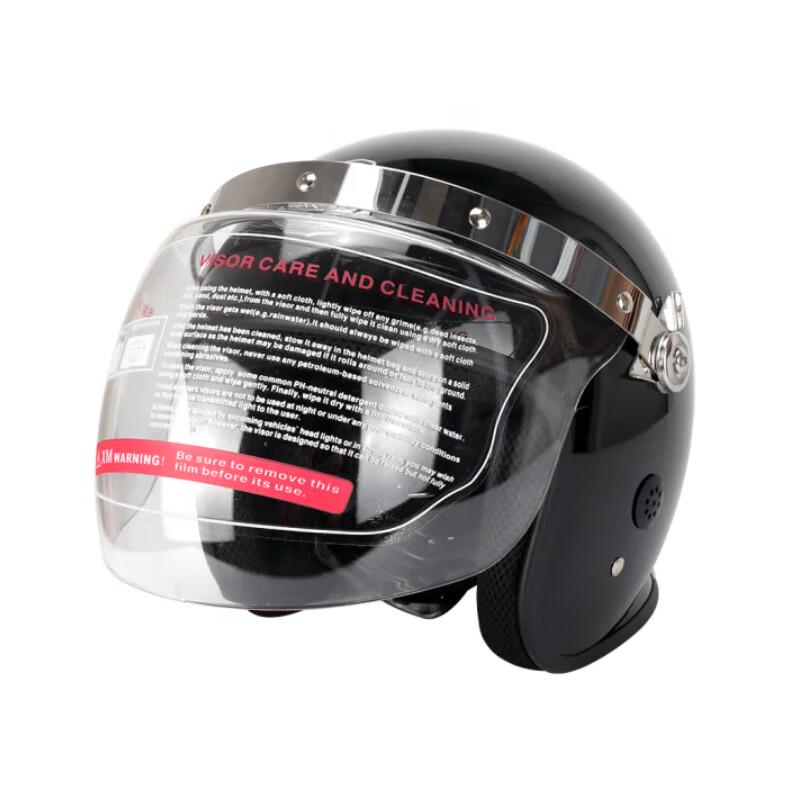 Riot Control Helmet with Transparent Visor