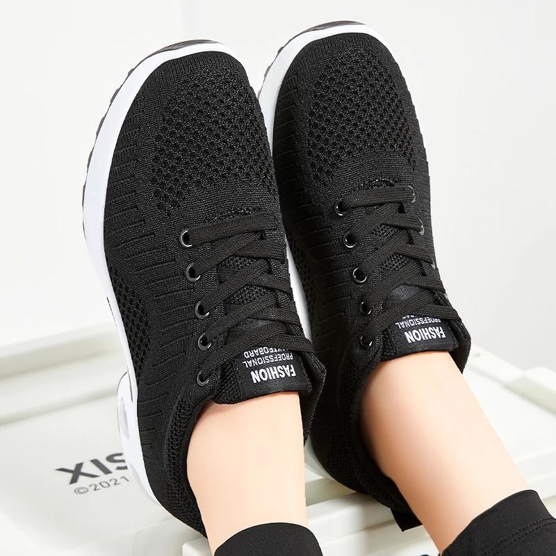 Women Shoes Sneakers for Female Women's Summer Sneakers Fashionable Breathable Comfortable Shoes Zapatillas De Mujer Chaussure
