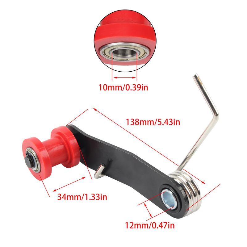 Motocross Chain Roller Guide Tensioner Replacement Motorcycle Accessories Spare Parts Adjuster 110 125 150 200 250cc ATV UTV
