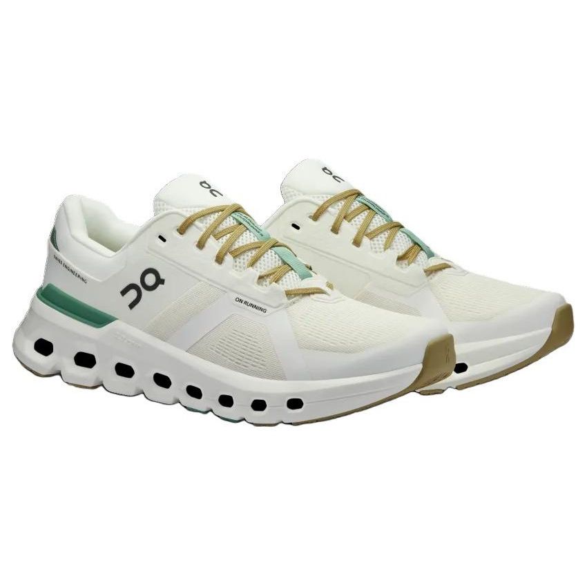 ON Cloudrunner 2 Verde Non Tinto Uomo Sneakers Bianco 3ME10142404