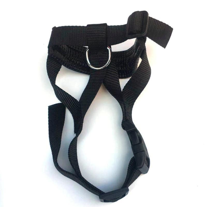 Pet Dog Adjustable Bark Bite Mesh Mouth Muzzle Grooming Anti Stop Chewing for Small Dogs Nylon Belt Pet Dog Accessories