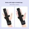 Breathable Finger Brace with Aluminum Splint for Sports Injuries and Office Work Support