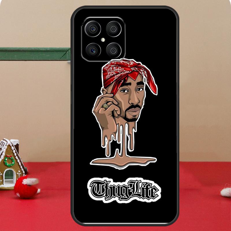 2Pac Hip Hop Singer Case For Honor Magic 7 Lite 6 8 Pro Honor 400 200 70 90 X8c X8b X9a X9b X9c X9d Win RT Cover