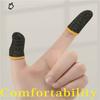 1 Pair Game Sleeve Finger Cover Breathable Game Controller Finger Sleeve For Pubg Sweat Proof Non-Scratch Gaming Thumb Gloves