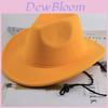 Cowboyhoed Voor Vrouwen Mannen Met Grote Rand Katoen Polyester Zonneklep Voor Zomer Casual Kleding