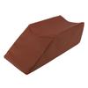 Leg Elevation Pillows Sponge Brown Leather Relieve Leg Fatigue Elevated Leg Rest Pillow for