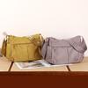 Borsa a Spalla Singola Grande Capacità Leggera Casual da Donna in Nylon Impermeabile Zaino da Pendolare Borsa a Tracolla