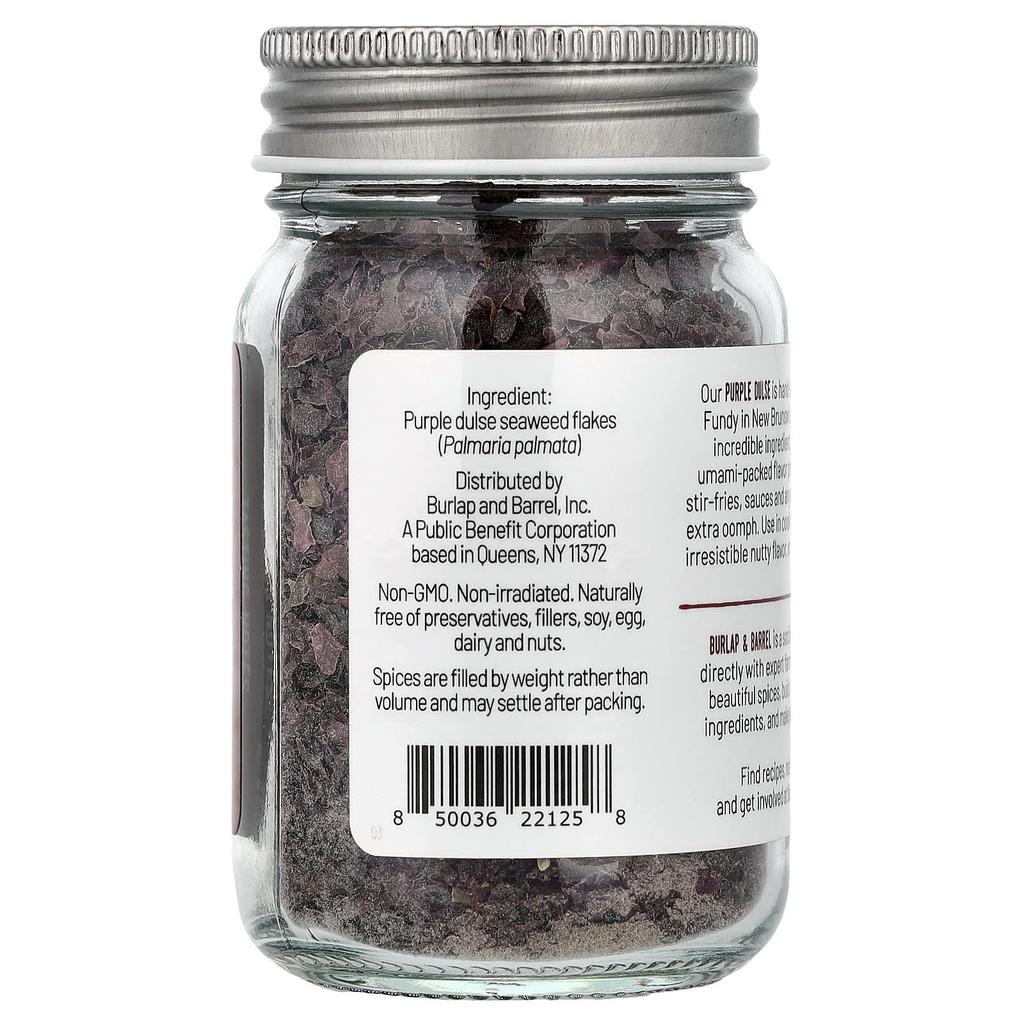 Burlap & Barrel, Purple Dulce, Seaweed Flakes, 26g (0.9oz)