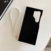 For Samsung Galaxy S24 Ultra Case Card Slots Kickstand PU Leather Back Cover with Zipper Pocket,Wrist Strap
