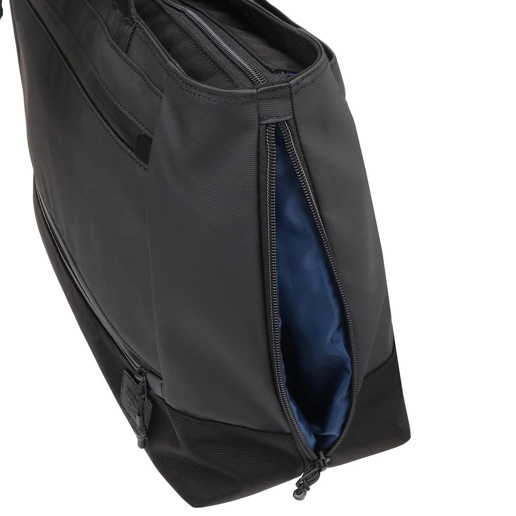 Tote bag for B4 size inch PC storage bag Polycarbonate film processing business bag Black [Macintosh Philosophy] men, compatible, 14.0 [Trotter 5]