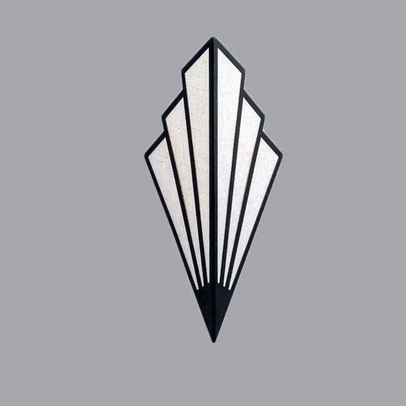 Postmodern Luxury Wall Lamp High-end Decoration Entrance Hall Bedroom Bedside Living Room Background Wall Lighting Fixtures