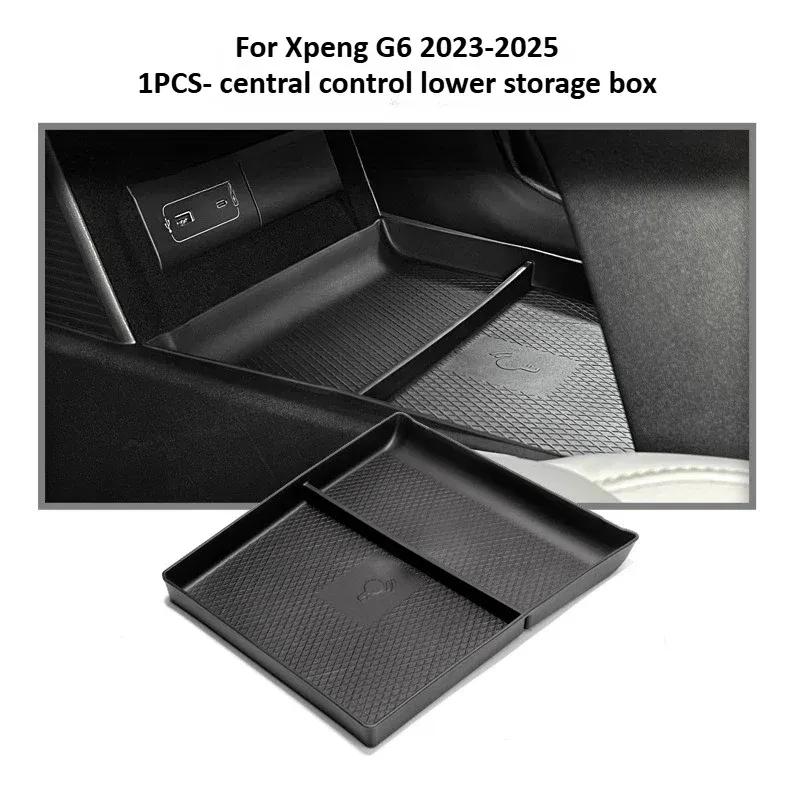 Für Xpeng G6 2023-2025 Türschlitz-Aufbewahrungsbox Mittelkonsolen-Schutzpolster ETC Organizer-Aufbewahrung Dekorative Autozubehörteile