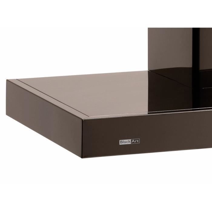 Hotte décorative - FAGOR - CH90ART - 650m3/h - Noir - Mural - Halogène