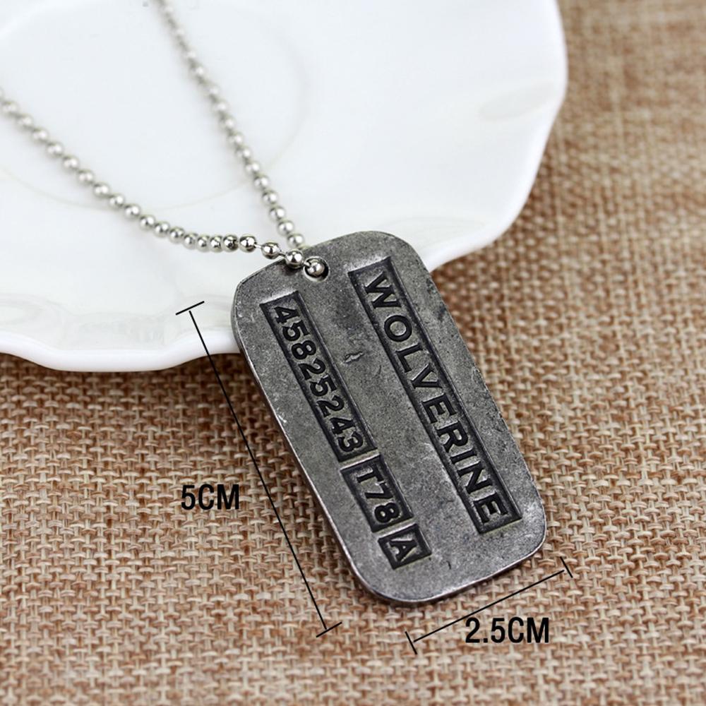 1 Set Wolverines Dog Pendant Jewelry