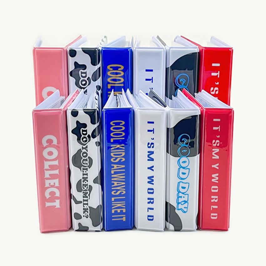 36/64 Pockets Mini Photo Album Heart Transparent Photocard Holder Mini Polaroid Album Storage Collect Book Name Card Album