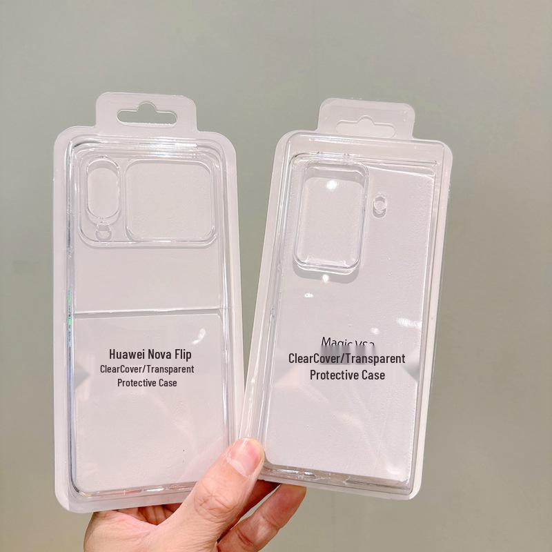 Samsung Z Flip 6 Transparent Hard Shell Protective Case