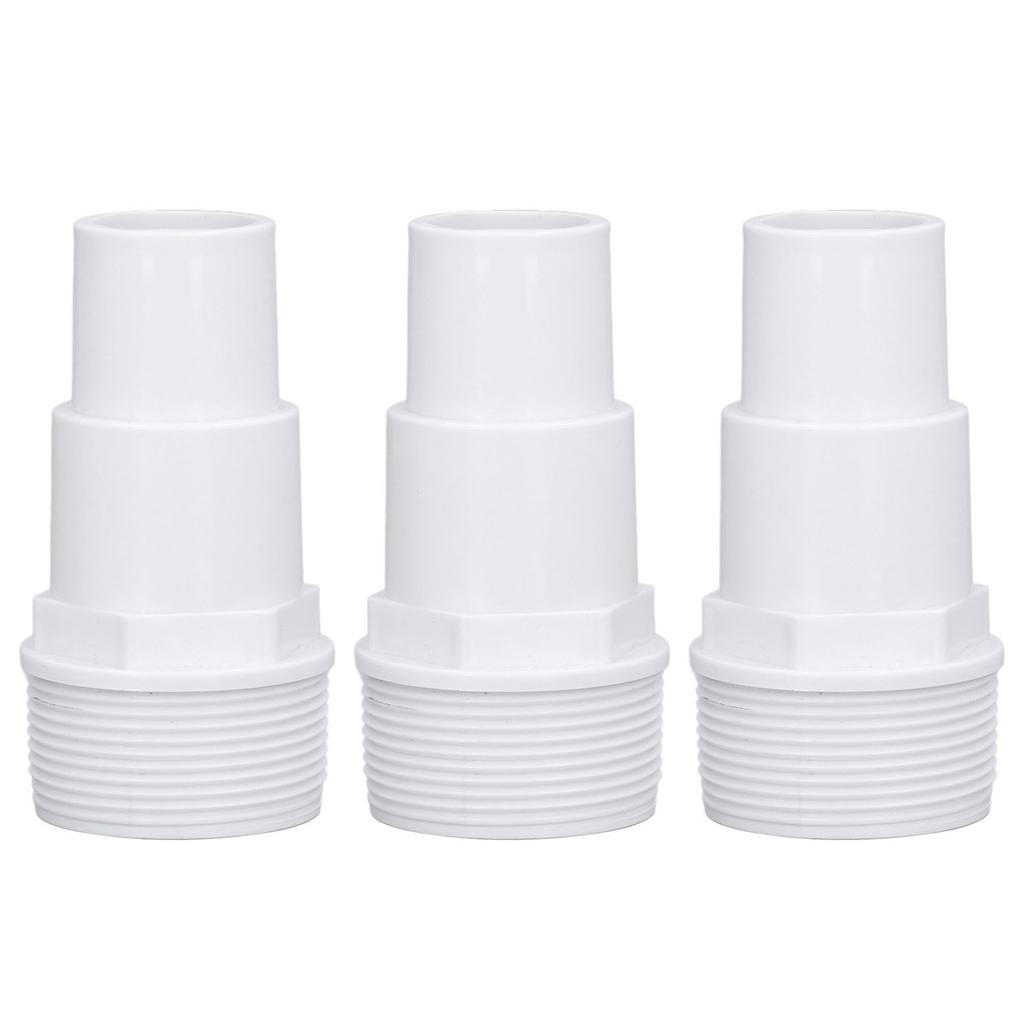 3Pcs G1‑1 2 External Thread Hose Adapter Swimming Pool Supplies for Replacement of Above Ground Pool Pumps Filters