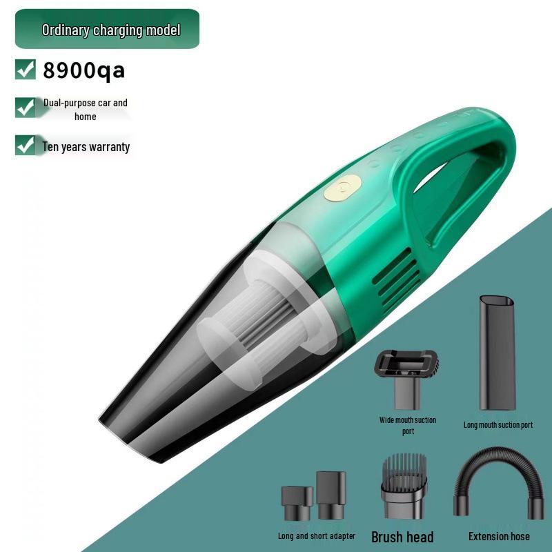 

High-Power Wireless Handheld Car Vacuum Cleaner Wireless Charge [8,900 Pa] Low Suction