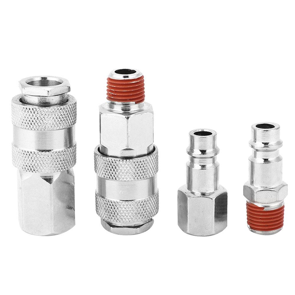 12pcs 14 Inch BSP Male Female Air Hose Connector Quick Release Coupler Pneumatic Fitting