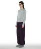 PARTIMENTO WOMEN Pwc Sheer Raglan Stitch Long Sleeve Tee_Mint