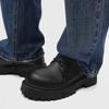 Nouvelles petites chaussures en cuir Derby chaussures basses à semelles épaisses chaussures compensées muffin antidérapantes